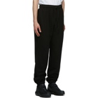 424 Black Logo Lounge Pants