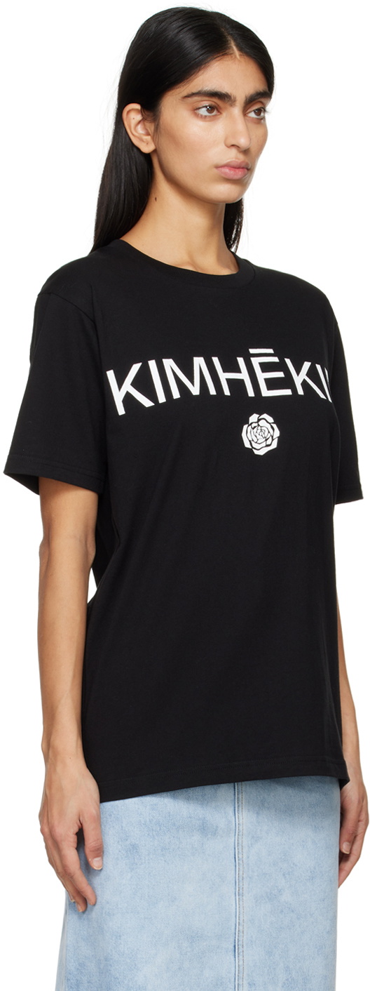 KIMHĒKIM Black Rose T-Shirt