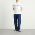 No Problemo Men's Gradient Logo T-Shirt in White