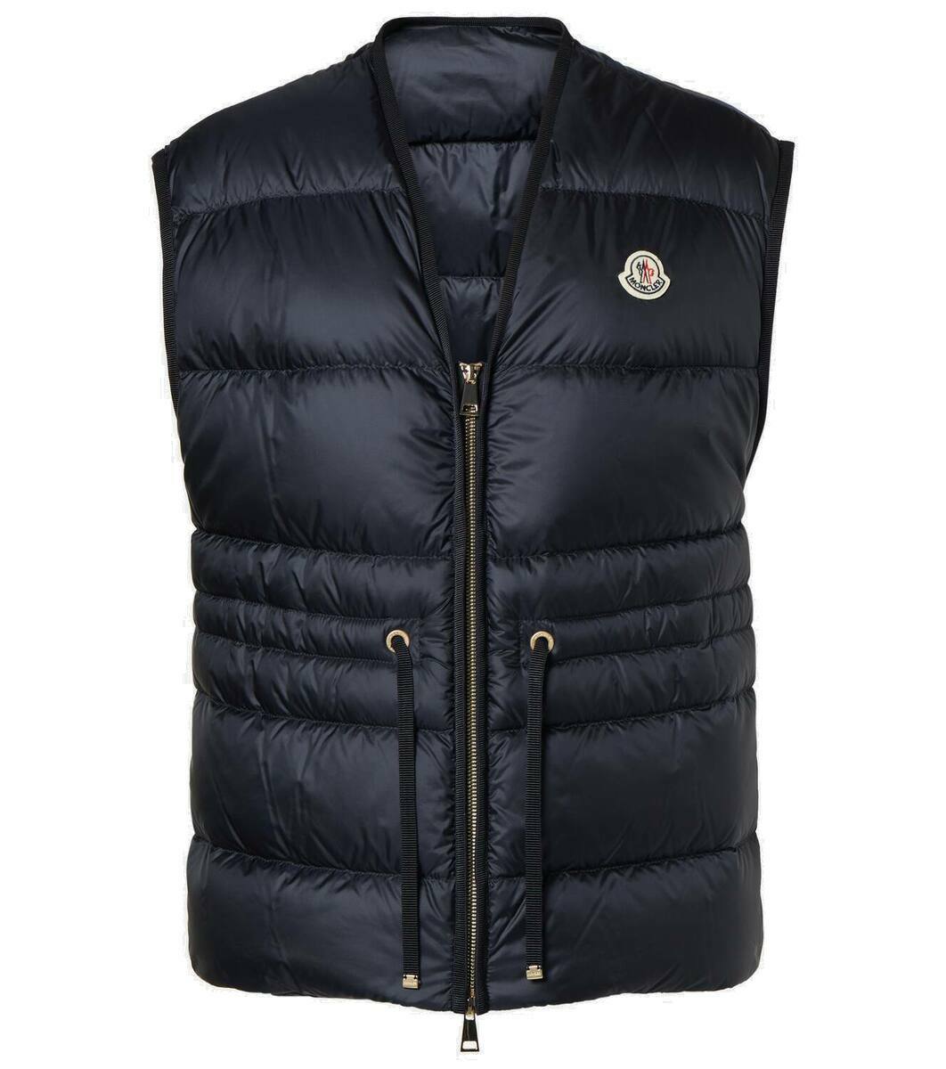 MONCLER◆23aw/Eau Vest Down/ダウンベスト/2/ナイロン/PNK/H20931A00127 Moncler Purple Aube Down Vest Moncler