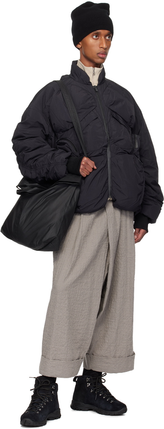 A. A. Spectrum Gray Rampart Down Bomber Jacket