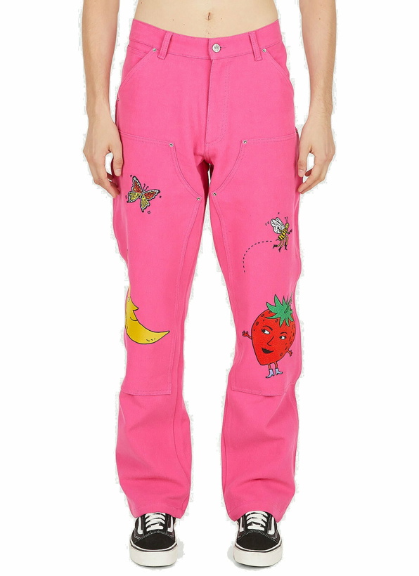 Photo: Workwear Canvas Pants in Pink