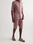 Barena - Solana Carlino Camp-Collar Linen Shirt - Pink