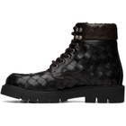 Bottega Veneta Brown Haddock Lace-Up Ankle Boots