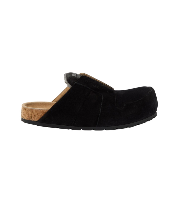 Photo: Balenciaga Dumbo suede slides