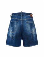 DSQUARED2 - Boxer Fit Cotton Denim Shorts