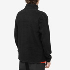Adidas Men's Xploric Pile Snap Fleece in Black