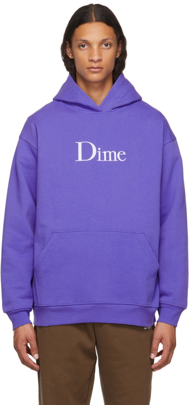 Photo: Dime Purple Classic Hoodie