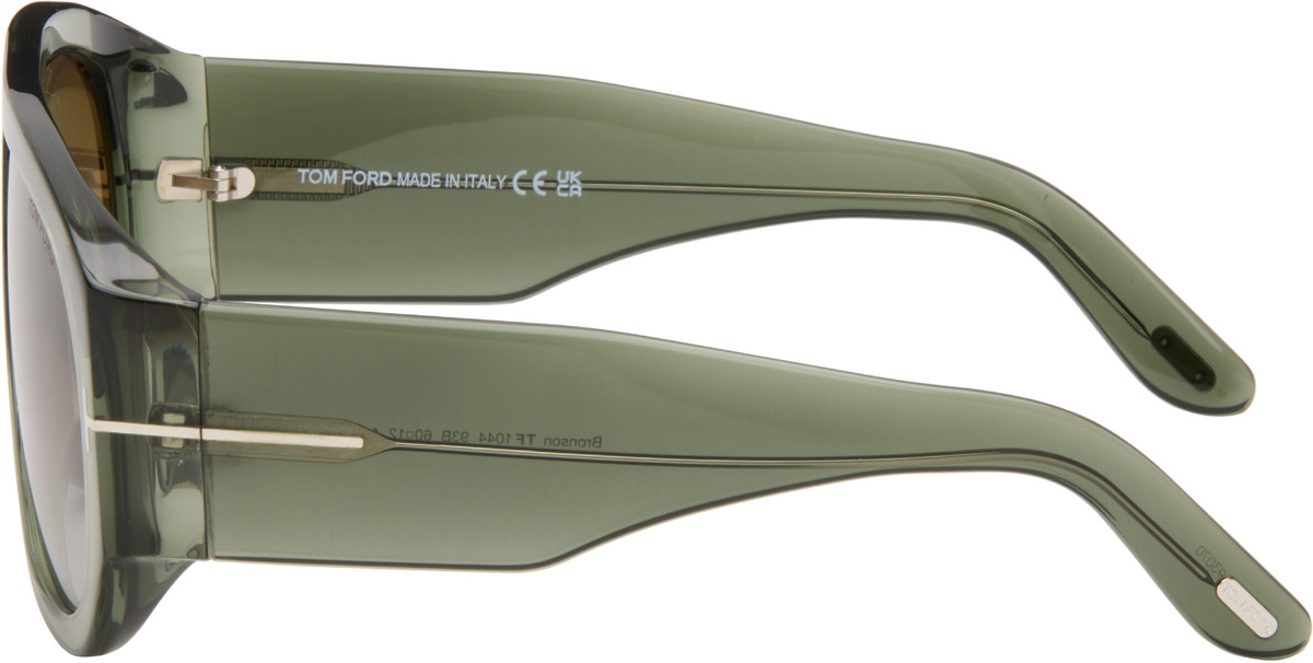 TOM FORD Green Bronson Sunglasses