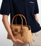 Miu Miu Aventure wicker top-handle bag