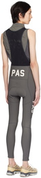 Pas Normal Studios Gray Deep Winter Long Bib Tights