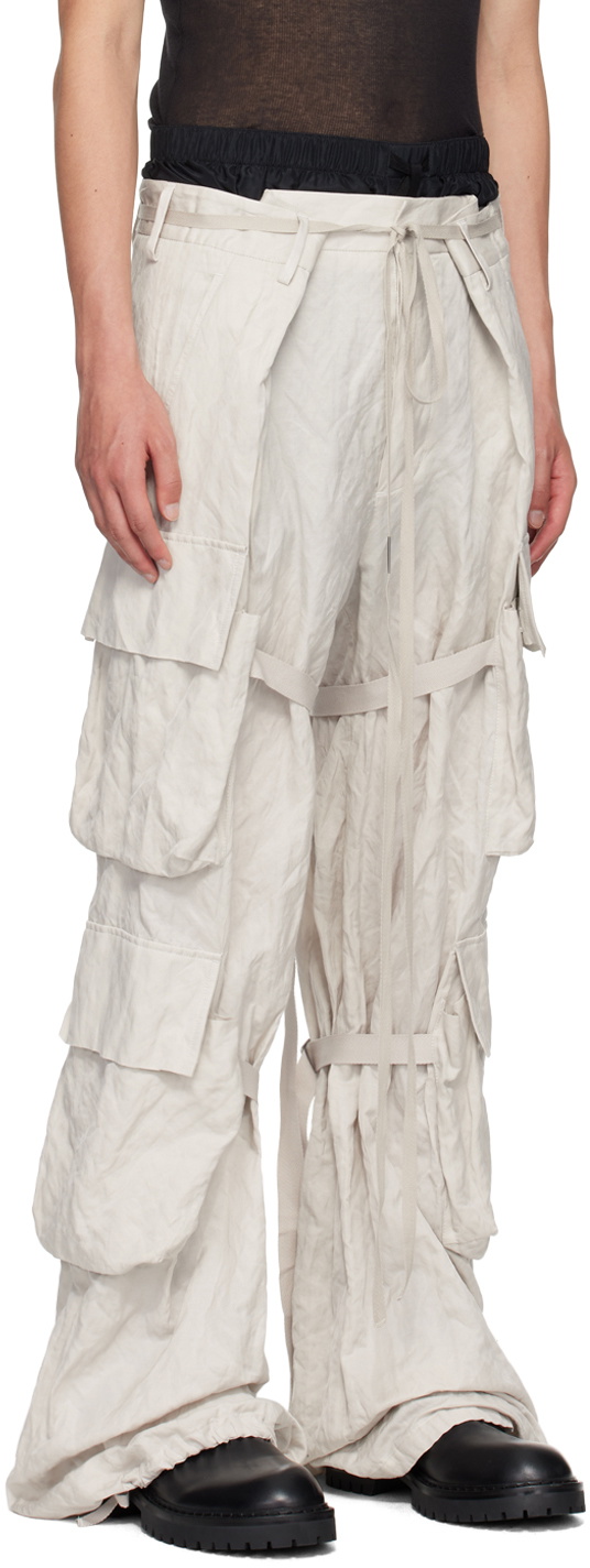 Ann Demeulemeester Off-White Florimond Cargo Pants Ann Demeulemeester