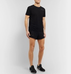 Satisfy - Long Distance Perforated Justice Shorts - Black