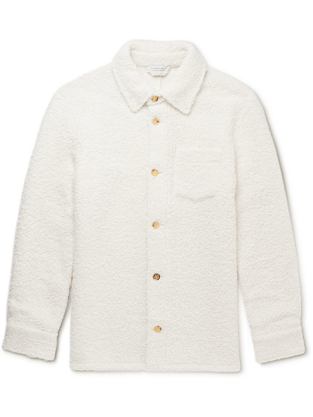 Photo: Gabriela Hearst - Drew Alpaca, Wool, Cashmere and Silk-Blend Shirt Jacket - White