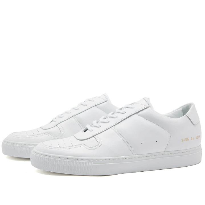 Photo: Common Projects Men's B-Ball Low Sneakers in White