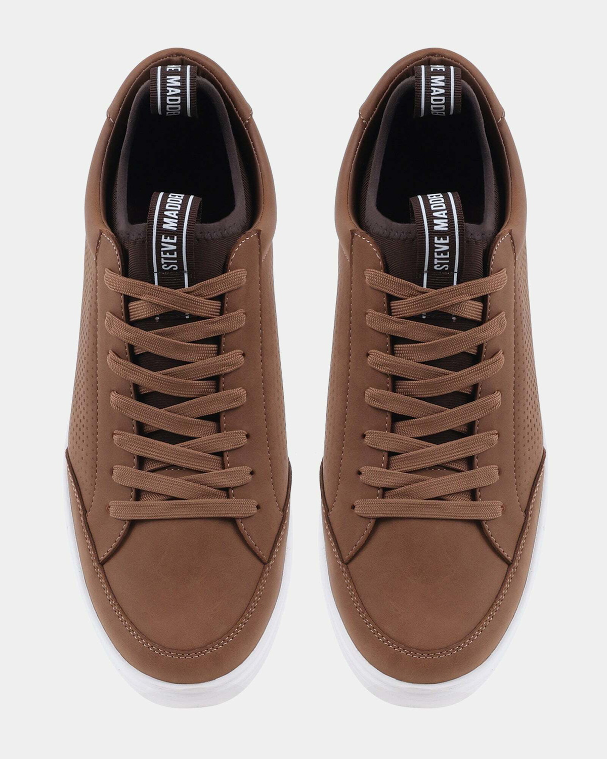 Steve Madden Lazlo Sneakers in Cognac Nubuck
