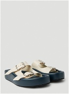 MM6 Maison Margiela - Platform Sandals in Cream