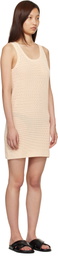 ANINE BING Off-White Arie Minidress