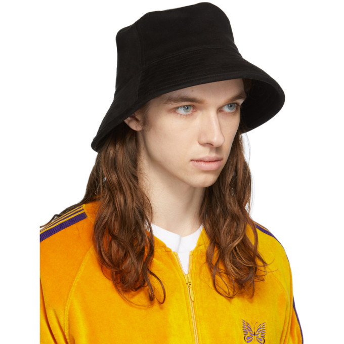 帽子 NEEDLES bucket hat Needles Bucket Hat - Cool Dots Black | HAVEN