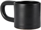 Workaday Handmade Black Short Mug