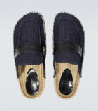 JW Anderson - Denim slippers