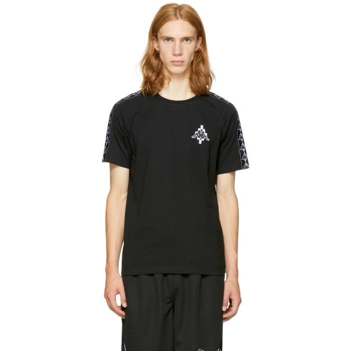 Photo: Marcelo Burlon County of Milan Black Kappa Edition Long Sleeve T-Shirt