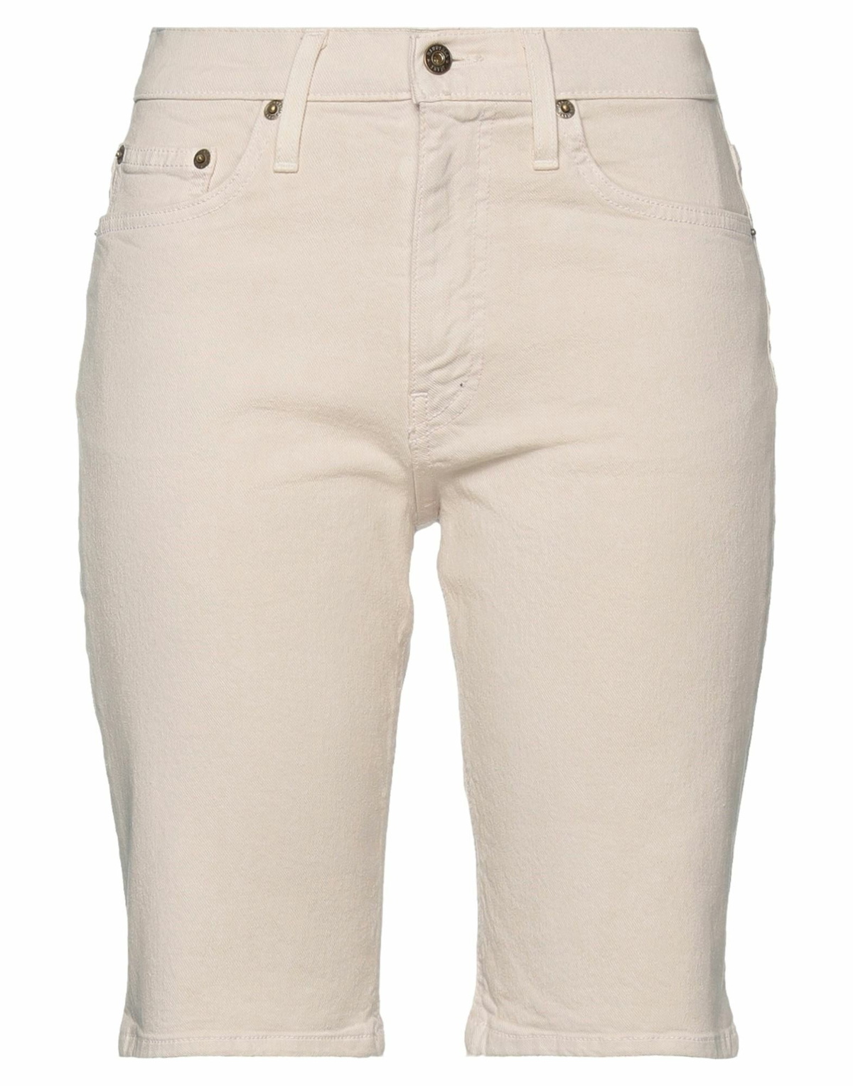 Nanushka Womens Denim shorts in Beige