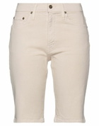 Nanushka Womens Denim shorts in Beige