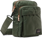 PORTER - Yoshida & Co Khaki Tanker Vertical Bag