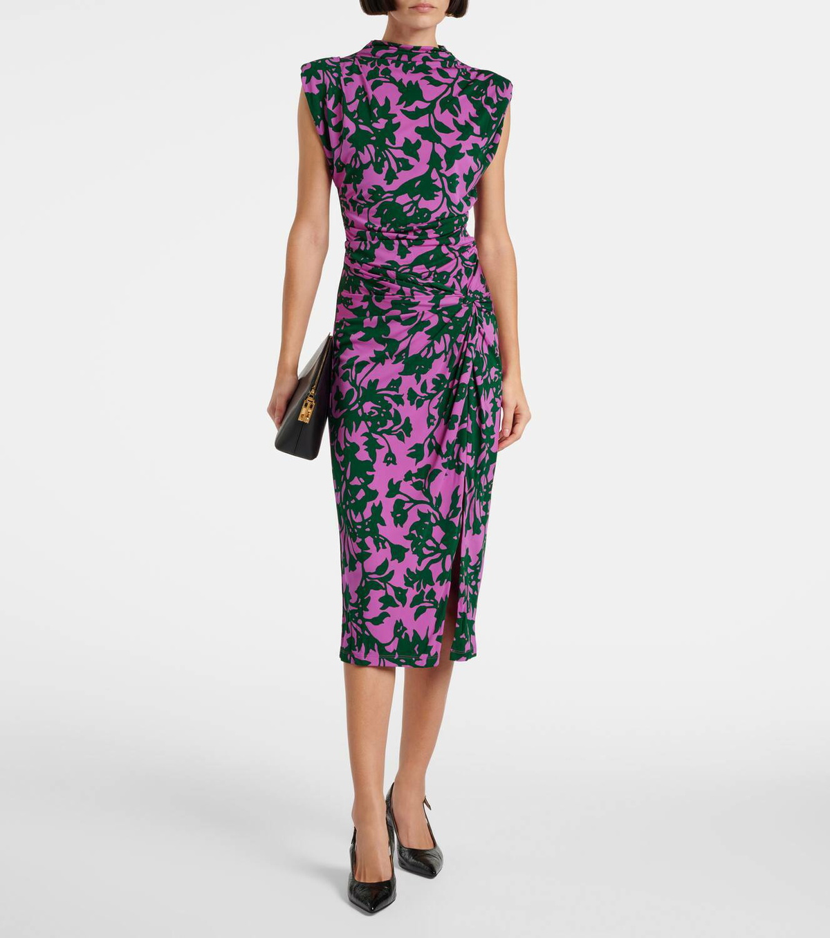 Diane von Furstenberg Aviel printed midi dress Diane von Furstenberg