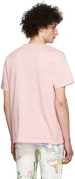 Casablanca Pink Organic Cotton T-Shirt