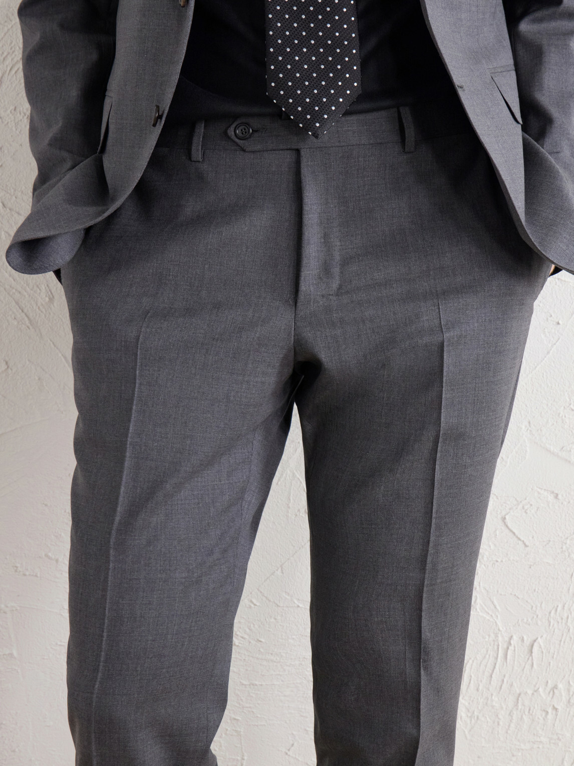 Canali - Straight-Leg Wool-Blend Twill Trousers - Gray