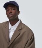 The Row Caspian cashmere baseball cap