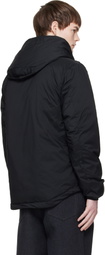 Canada Goose Black 'Black Label' Lodge Hoodie Down Jacket