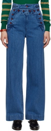 Bode Blue Sailor Jeans