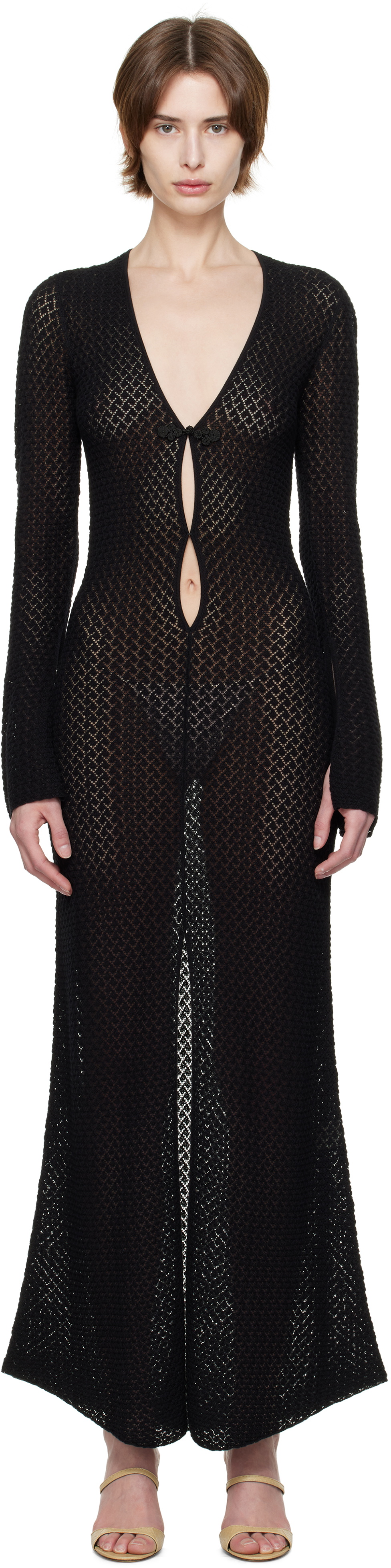 The Garment Black Tanzania Maxi Dress