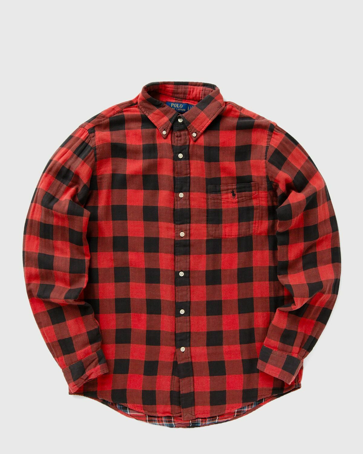 Polo Ralph Lauren Long Sleeve Sport Shirt Red Longsleeves Polo Ralph Lauren