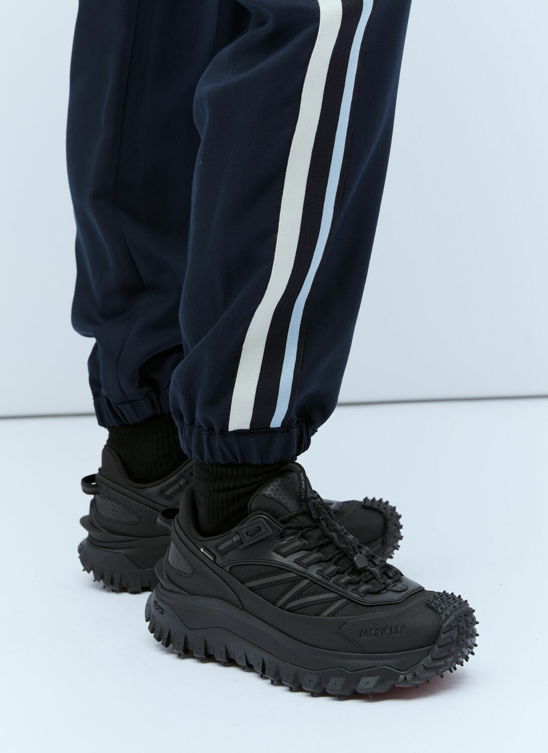 Moncler Logo Embroidery Track Pants