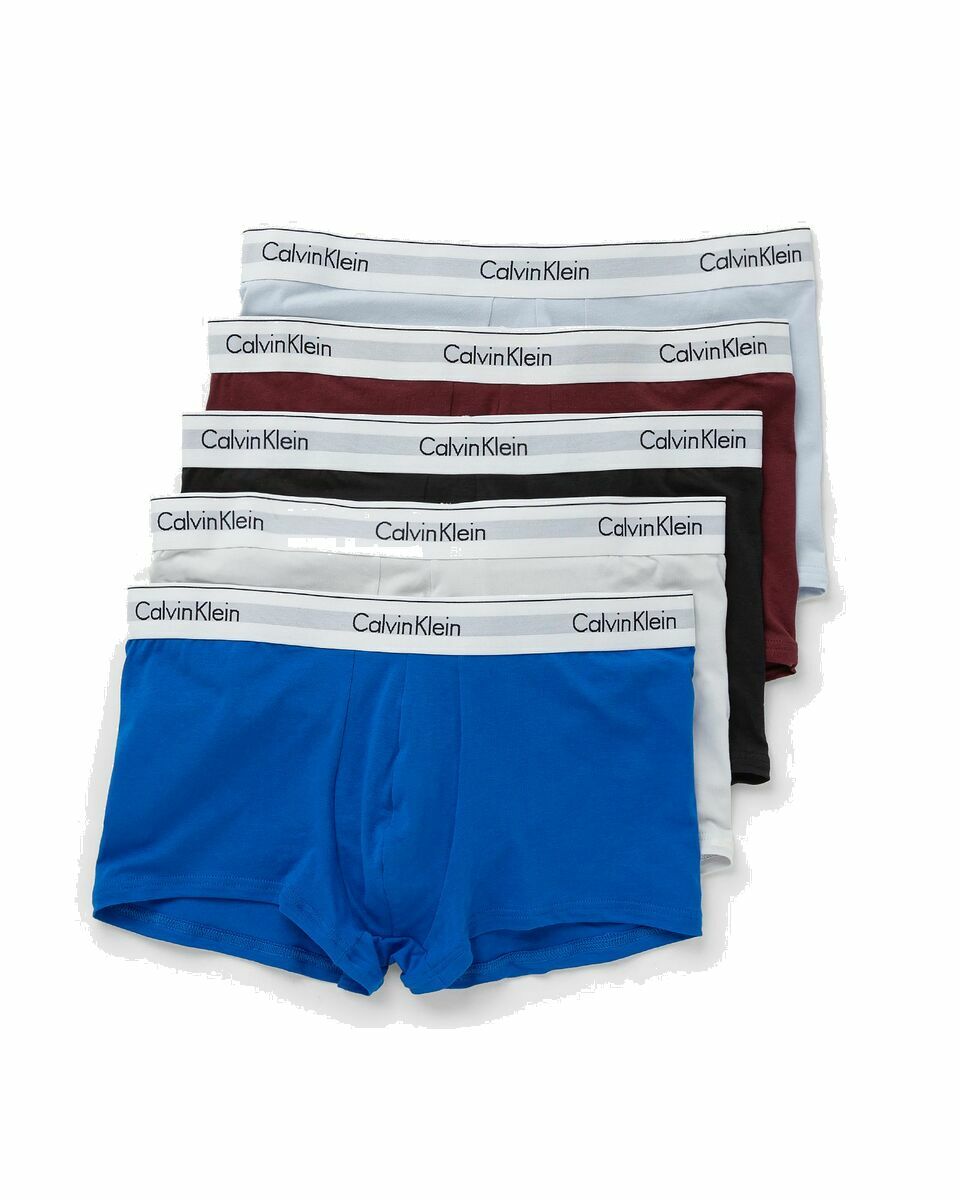 Photo: Calvin Klein Underwear Modern Cotton Stretch Holiday Trunk 5 Pack Multi - Mens - Boxers & Briefs