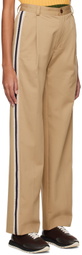Wales Bonner SSENSE Exclusive Beige Harmonic Trousers