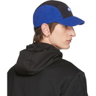 ADER error Reversible Blue and Black Stone Logo String Cap