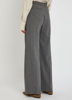 Weekend Max Mara Petra Straight-leg Woven Trousers Grey