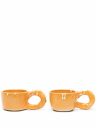NIKO JUNE Orange Studio Ceramic Cup Set