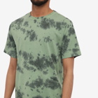 Dries Van Noten Men's Hertz Tie Dye T-Shirt in Green