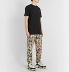 Vetements - Tapered Printed Loopback Cotton-Jersey Sweatpants - Multi