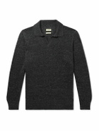 De Bonne Facture - Linen and Cotton-Blend Polo Shirt - Gray
