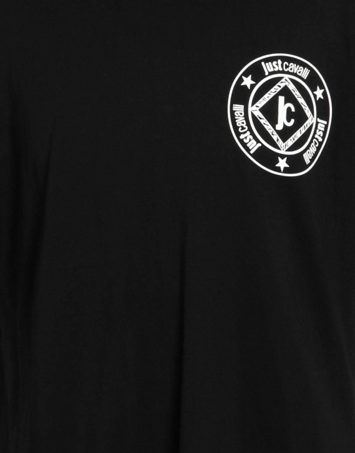 Just Cavalli Mens T-shirt in Black