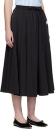 Kenzo Black Kenzo Paris 'Boke Flower 2.0' Midi Skirt
