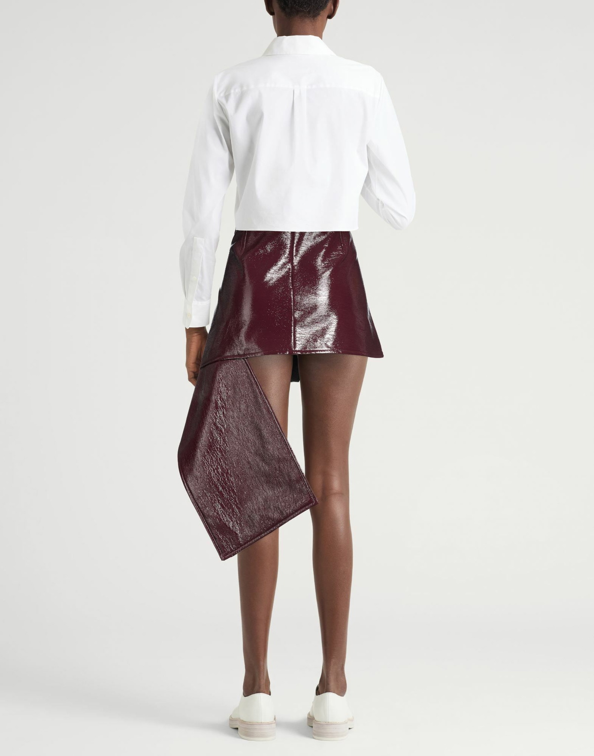 Courrèges Womens Mini skirt Plum