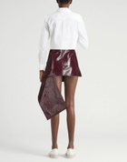 Courrèges Womens Mini skirt Plum